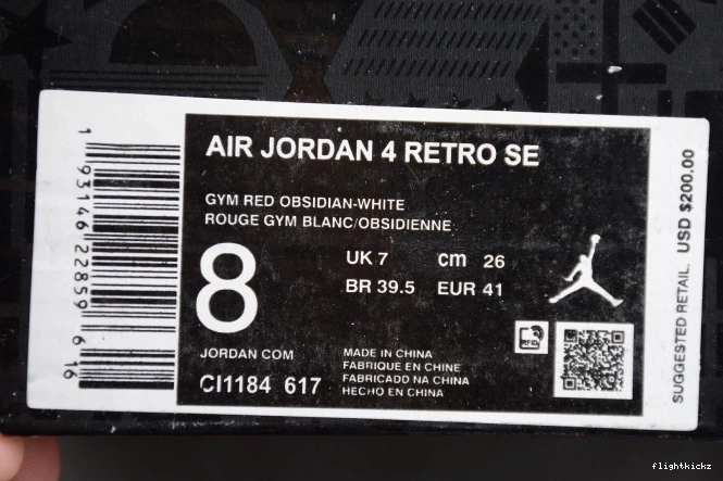 Jordan CI1184-617 SE 4 Air FIBA 1006